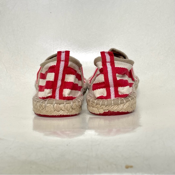 L’ESPADRILLE TROPEZIENNE Red Stripes Espadrilles SZ 37 - Picture 3 of 7
